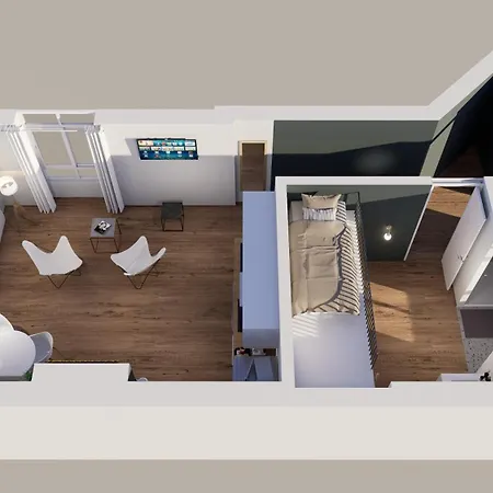 F2 Un Dimanche A Marie Celine Apartment Vichy