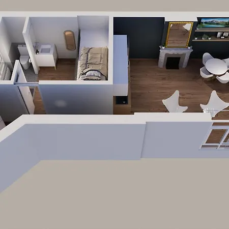 F2 Un Dimanche A Marie Celine Appartement