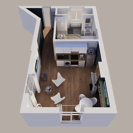 Apartmán F2 Un Dimanche A Marie Celine Vichy